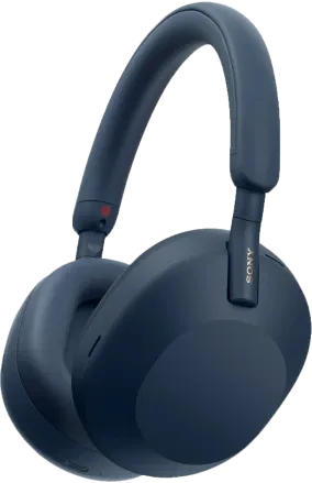 Blue SONY WH-1000XM5/L Wireless Noise-Cancelling Headphones